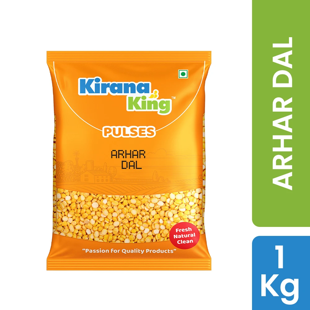 Kirana King Arhar Dal 1 Kg