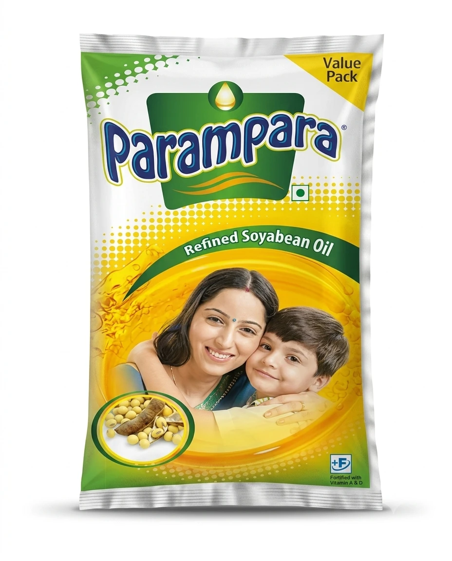 Parampara Refined Soyabean Oil (750ml)